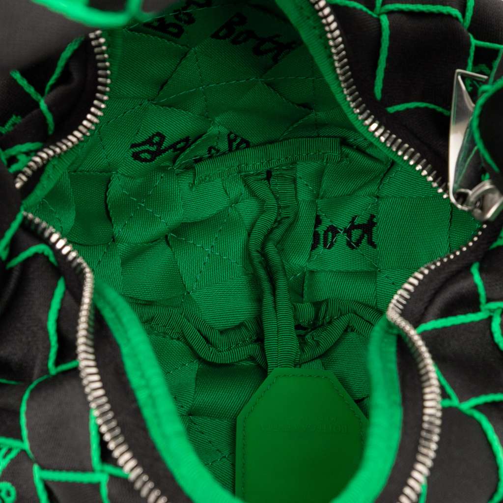 Bottega Veneta Mini Synthetic Fabric Intrecciato Double Knot Bag - 4