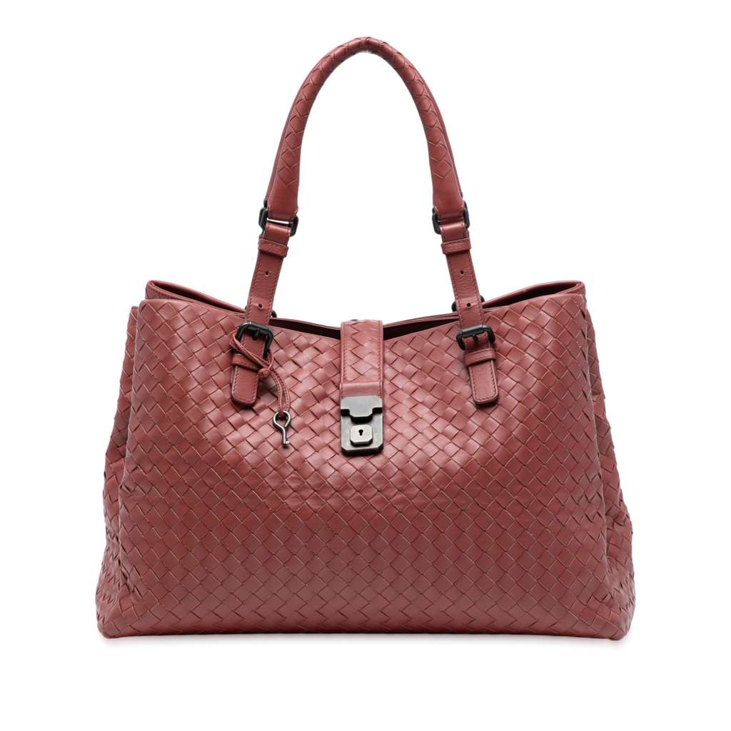 Bottega Veneta Medium Nappa Intrecciato Roma Tote