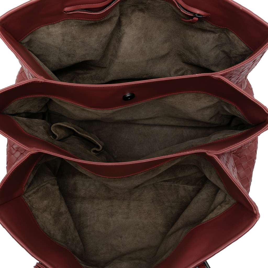 Bottega Veneta Medium Nappa Intrecciato Roma Tote - 4