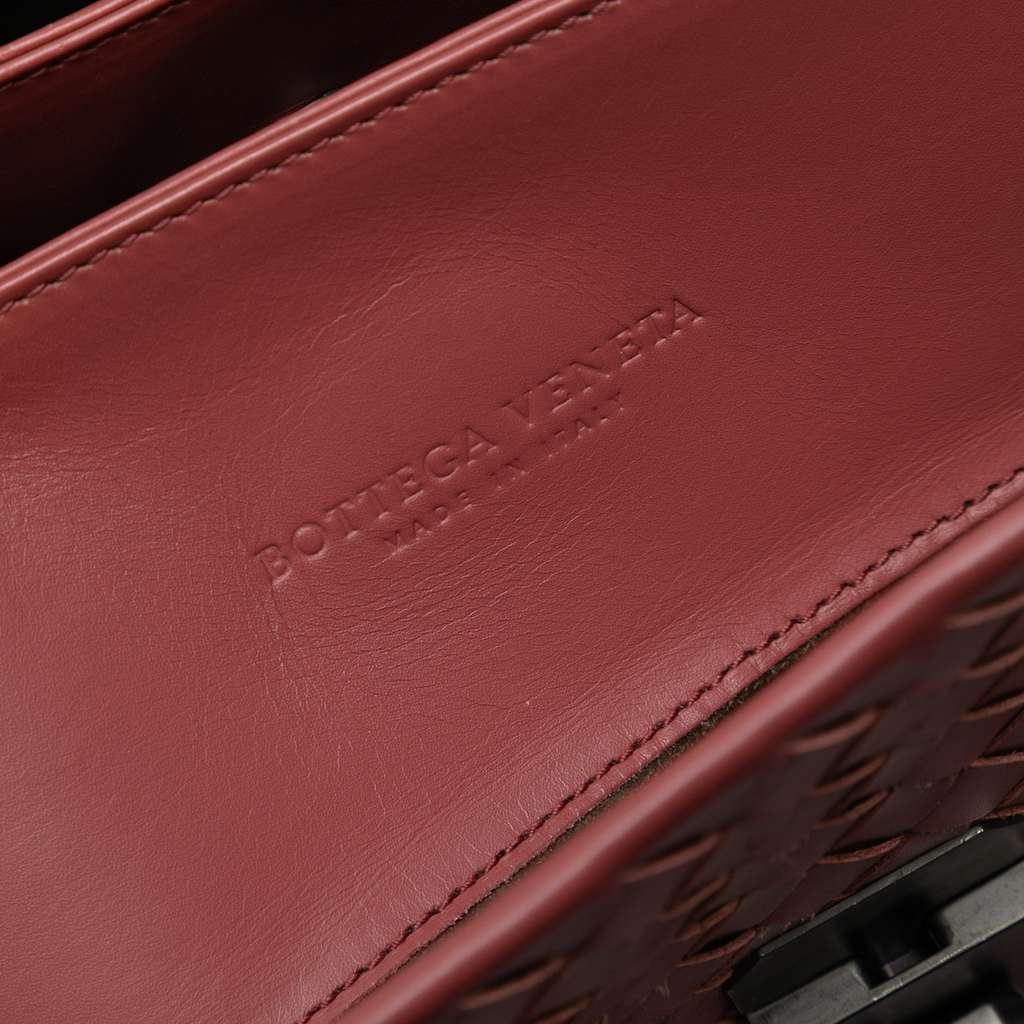 Bottega Veneta Medium Nappa Intrecciato Roma Tote - Side view