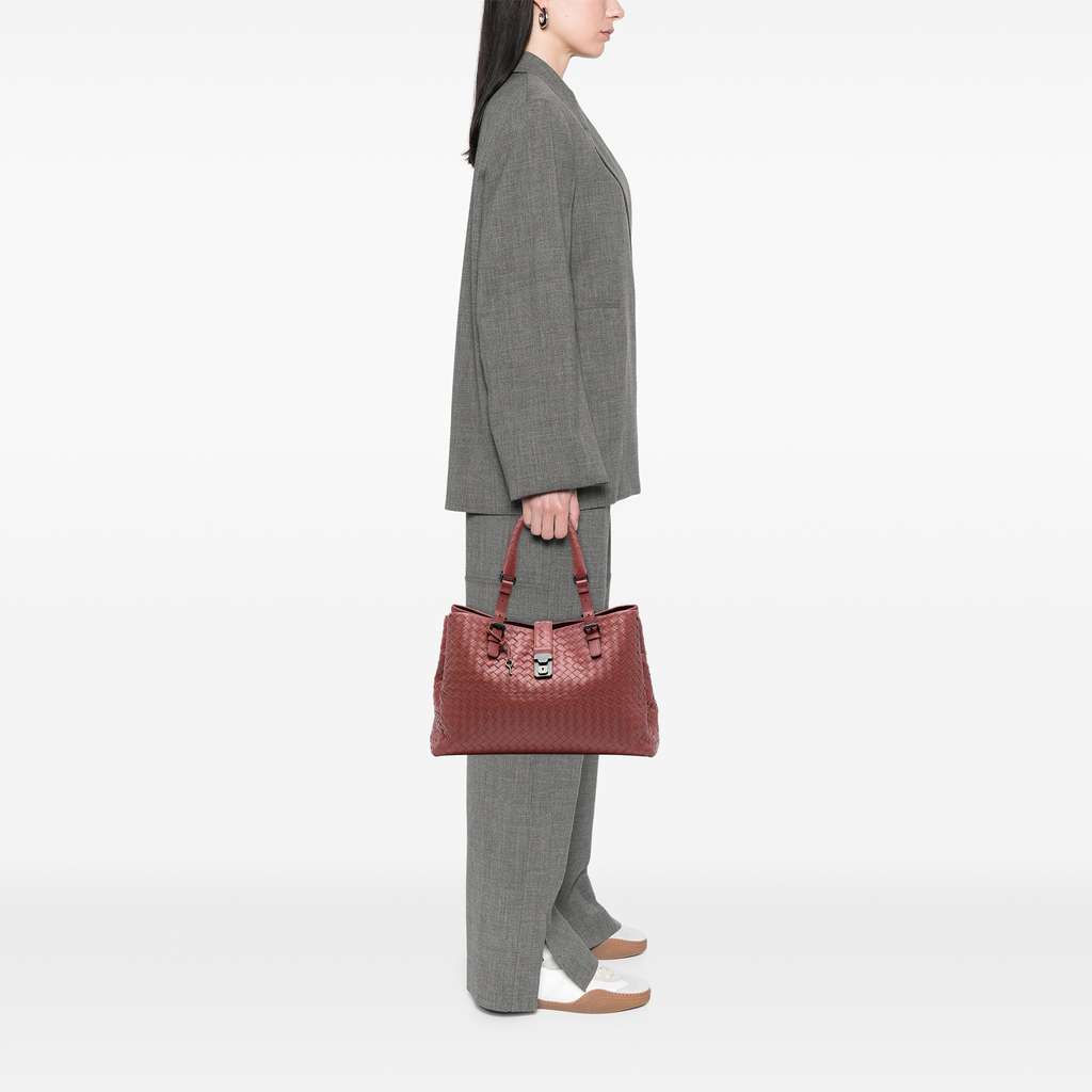 Bottega Veneta Medium Nappa Intrecciato Roma Tote - Detail 2