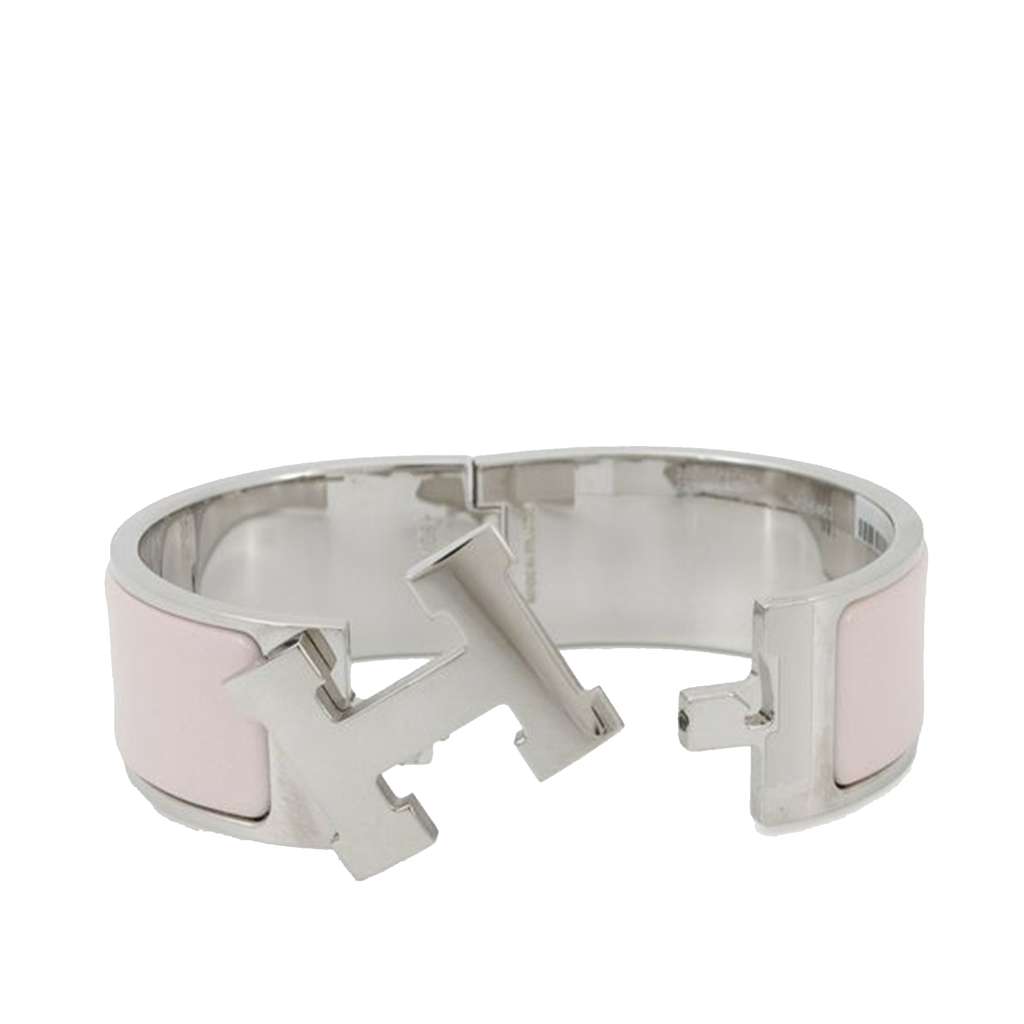 Hermès Wide Enamel Clic Clac H Bracelet PM - 4