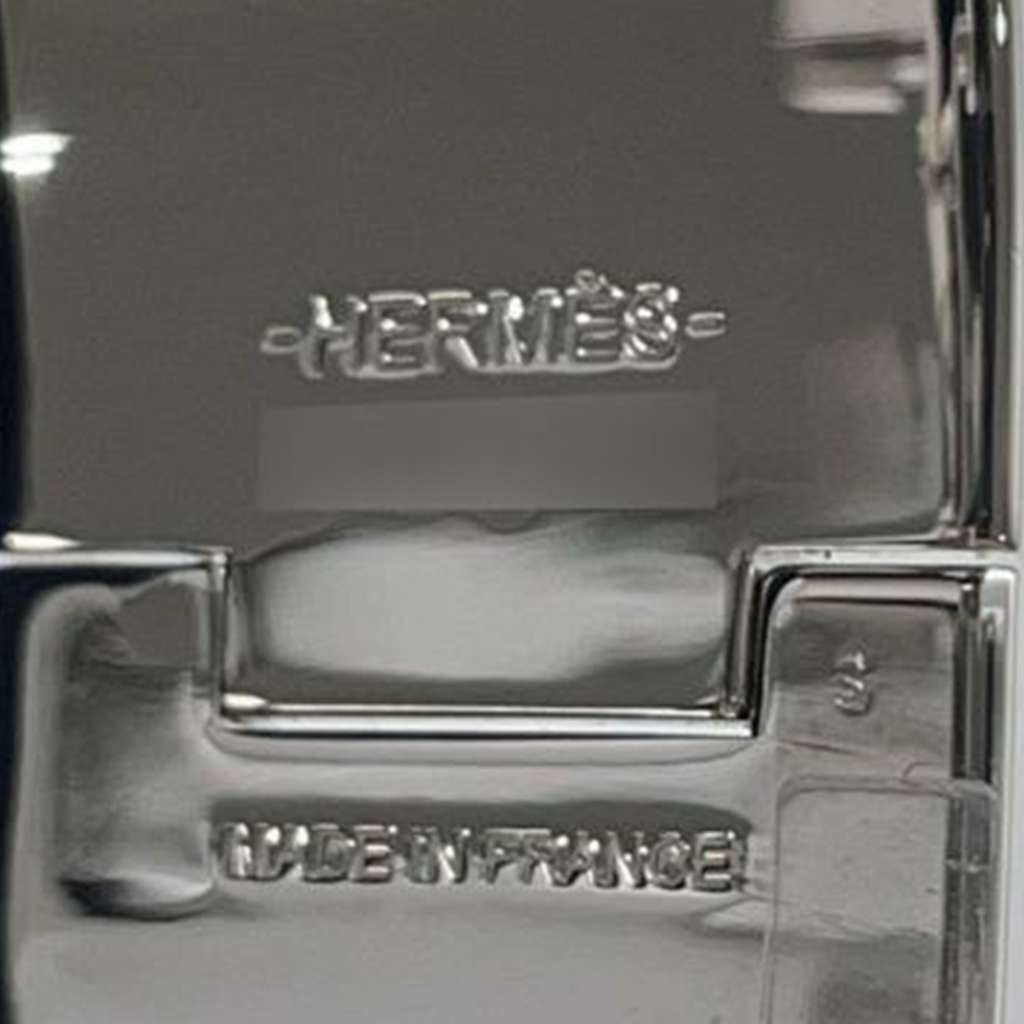 Hermès Wide Enamel Clic Clac H Bracelet PM - Side view