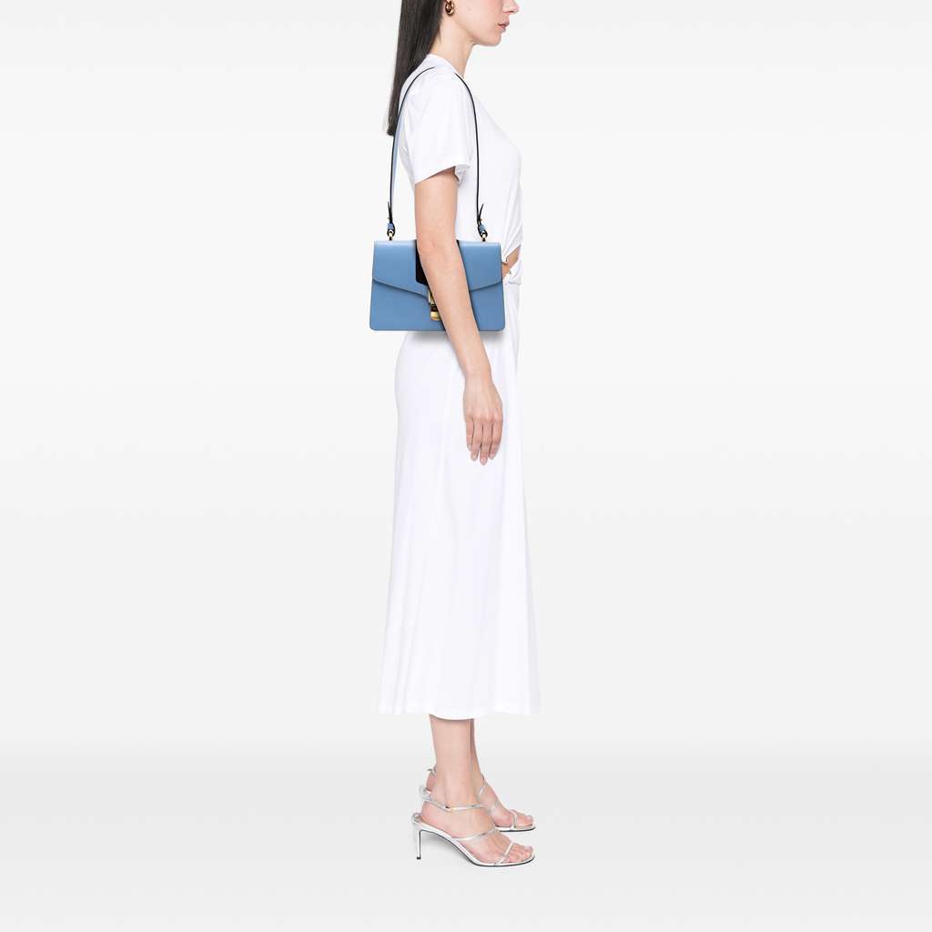 Gucci Small Leather Sylvie Web Satchel - Detail 2