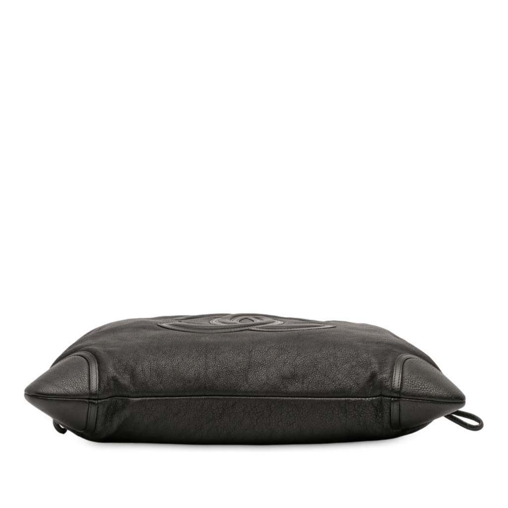 Chanel Washed Calfskin CC Cup Drawstring Tote - Image 6