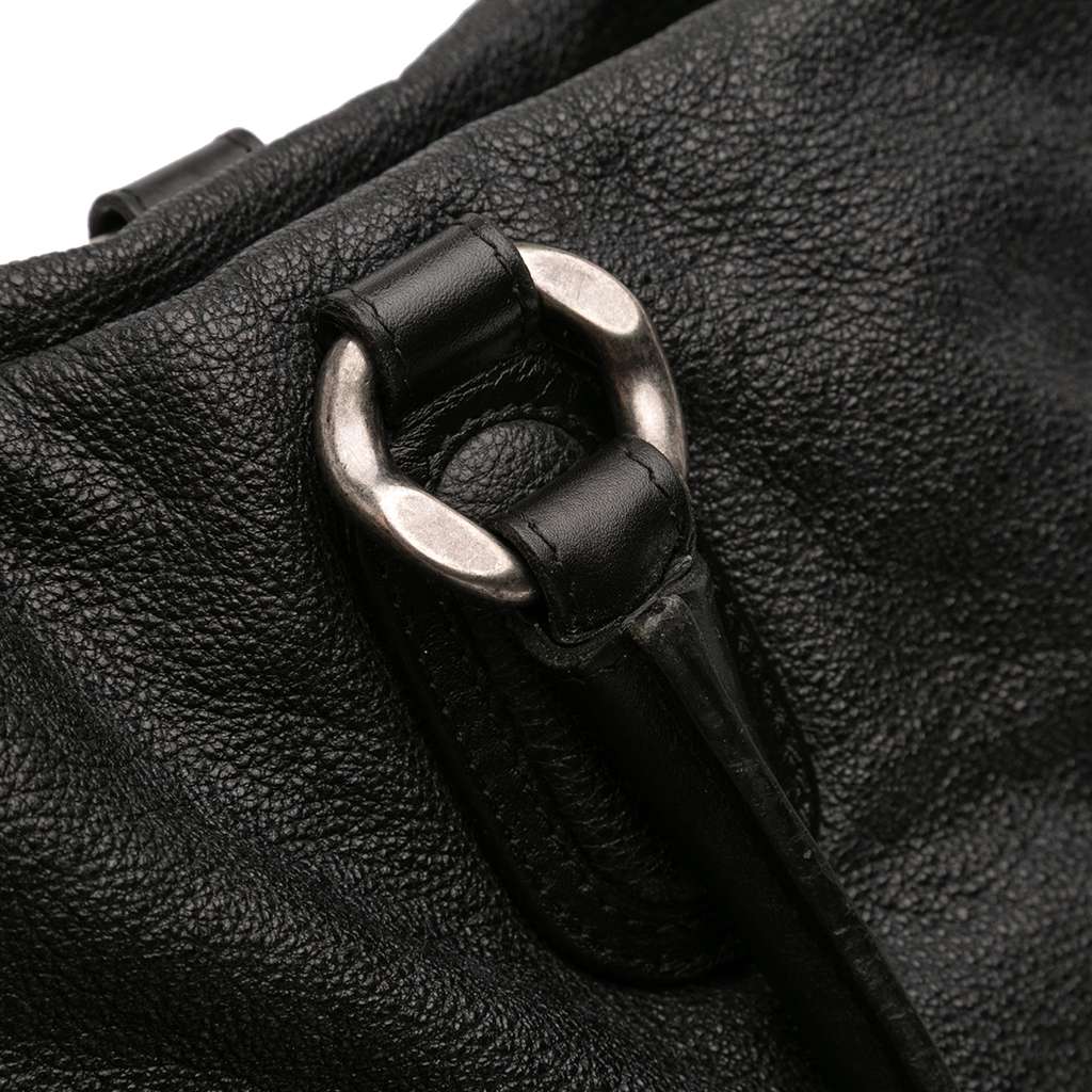 Chanel Washed Calfskin CC Cup Drawstring Tote - Image 10