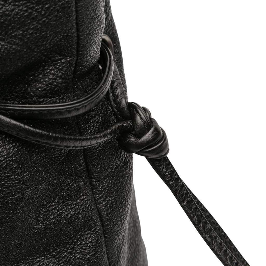 Chanel Washed Calfskin CC Cup Drawstring Tote - Image 11