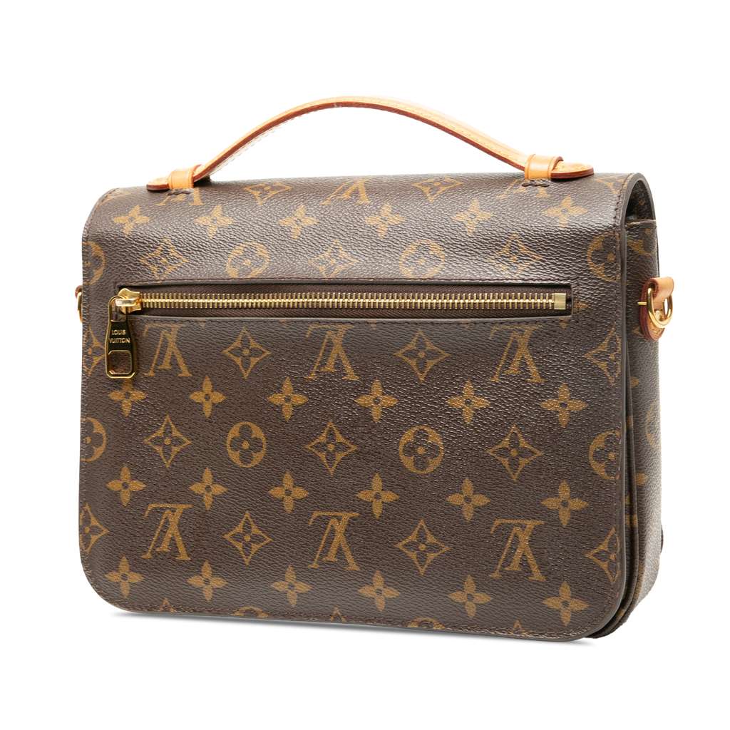 Louis Vuitton Monogram Pochette Metis - Back view