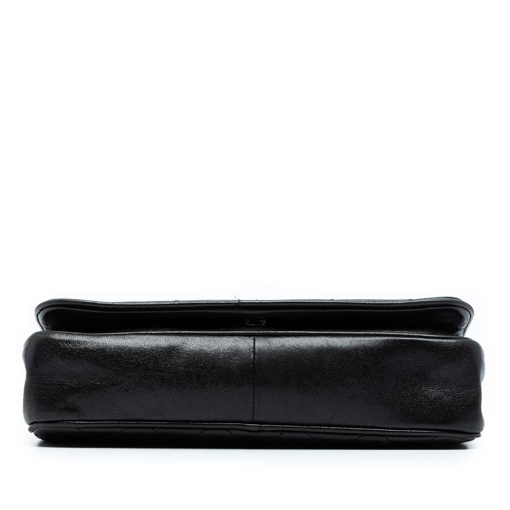 Chanel CC Quilted Lambskin Full Flap Wallet on Chain - Image 6