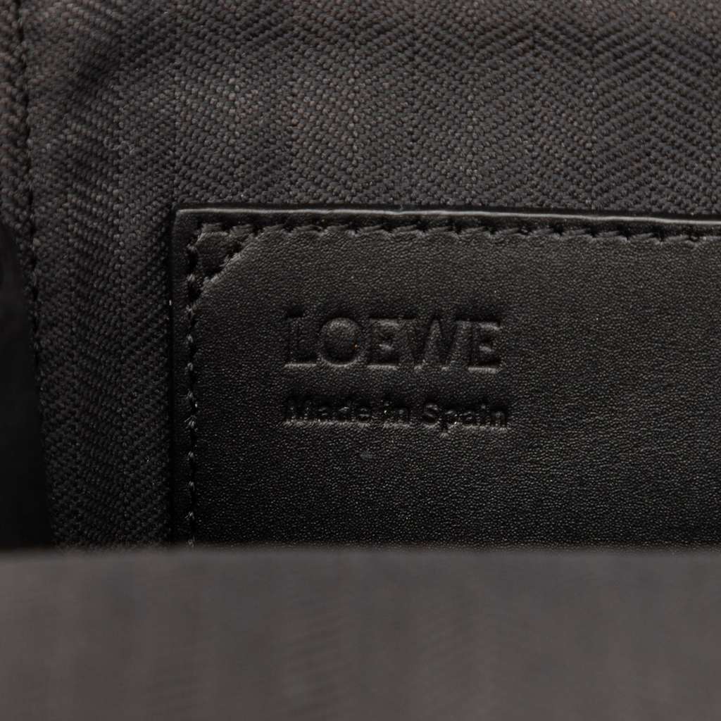Loewe Satin Calfskin Anagram Vertical Pocket Crossbody - Side view