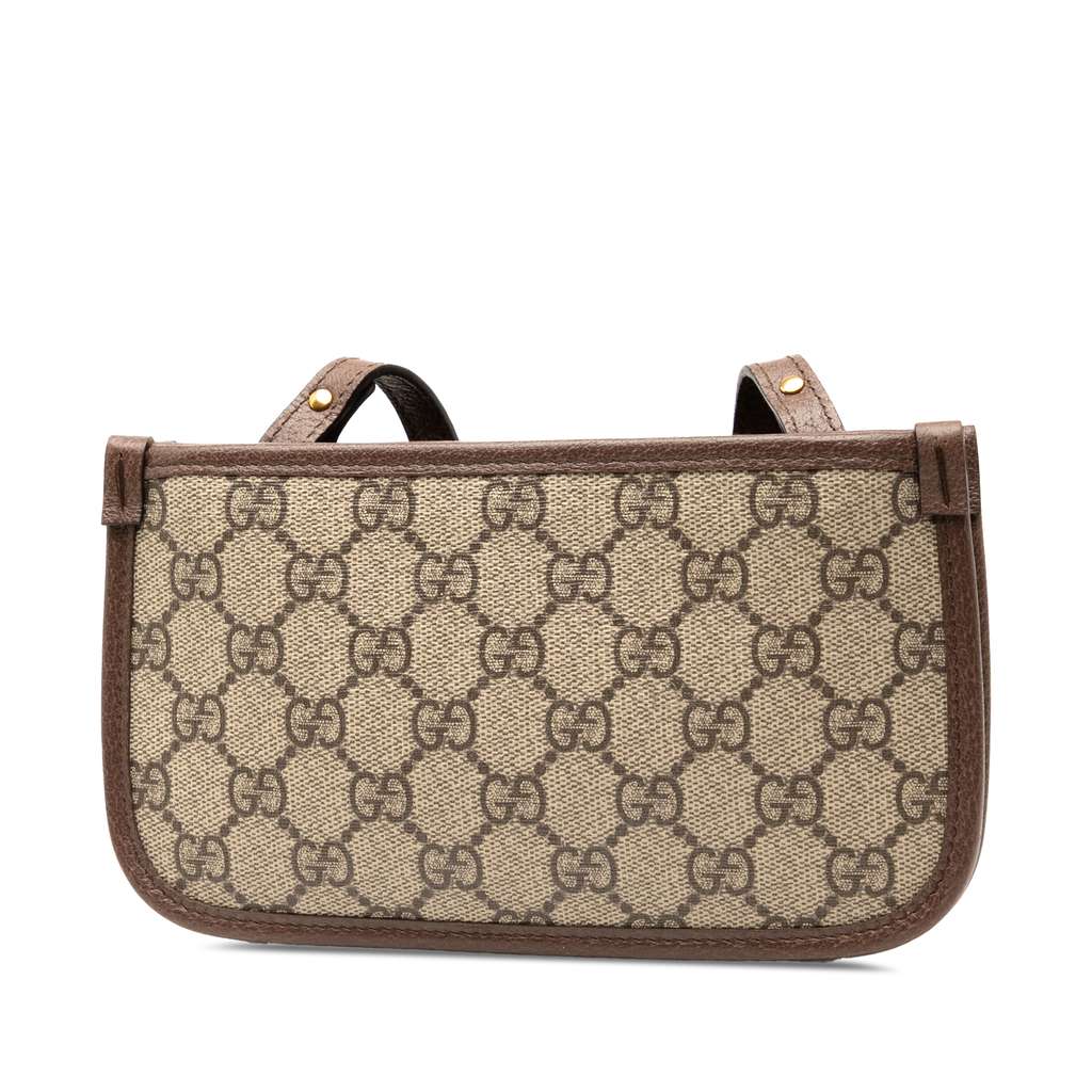 Gucci GG Supreme Web Ophidia Crossbody - Back view