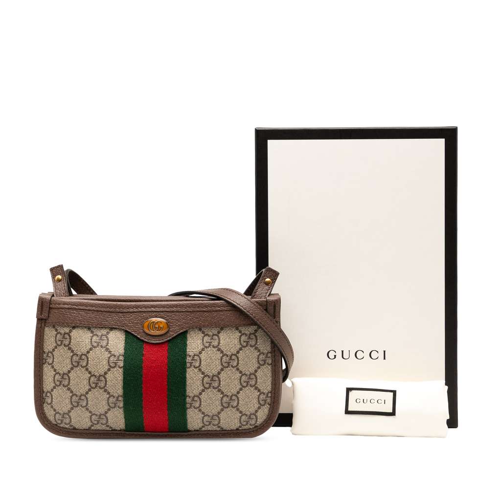 Gucci GG Supreme Web Ophidia Crossbody - Image 10