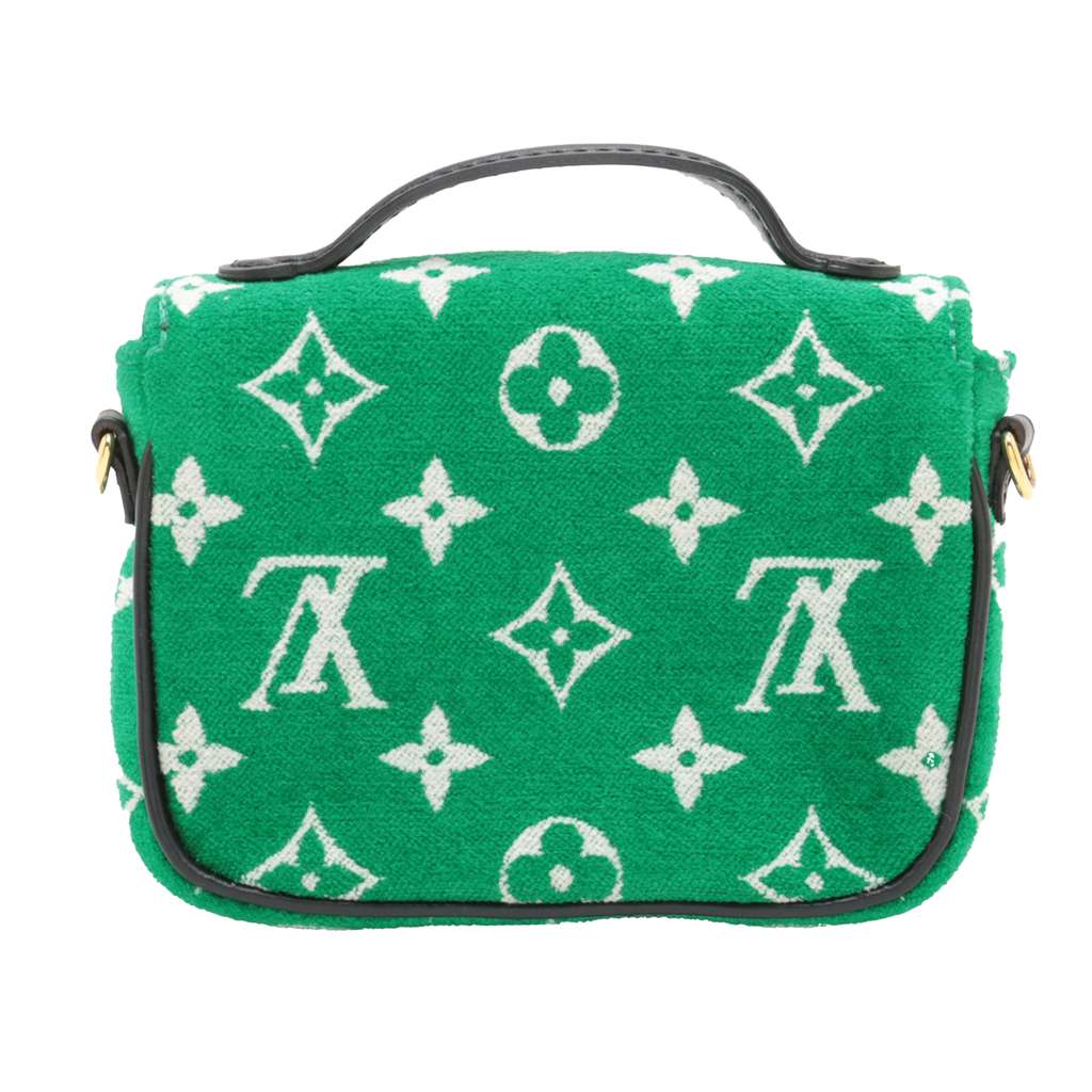 Louis Vuitton Monogram Jacquard Velvet Micro Metis - Back view