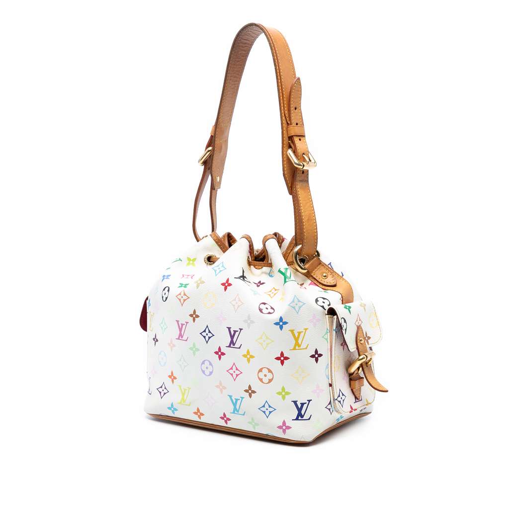 Louis Vuitton Monogram Multicolore Petit Noe - Back view