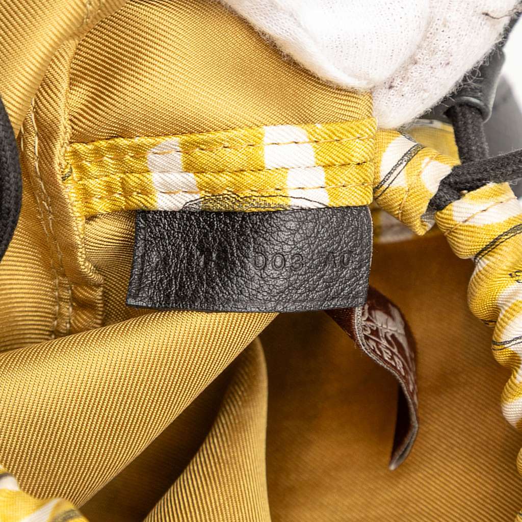 Hermès Silk and Epsom Sac Musardine - Detail 1