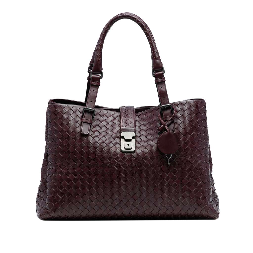 Bottega Veneta Medium Nappa Intrecciato Roma Tote