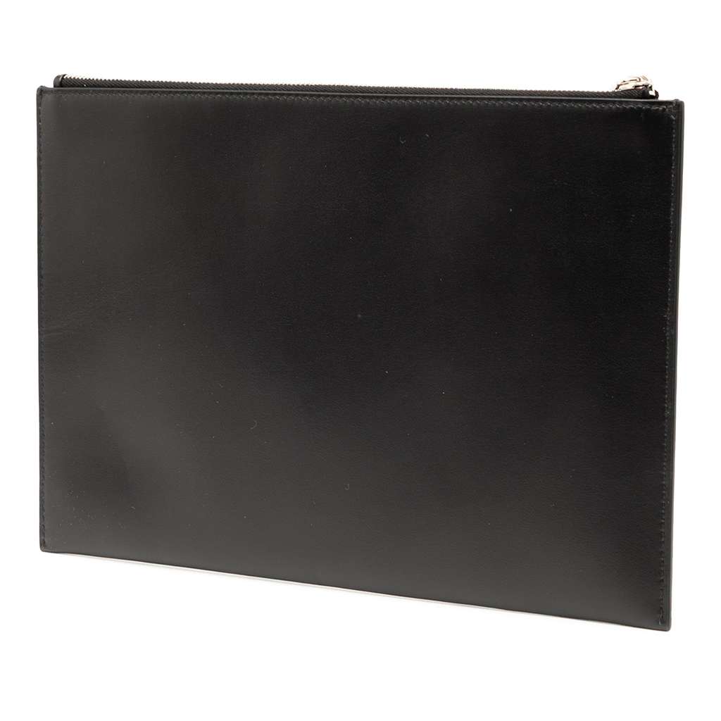 Dior Leather Daily Script Clutch - Back view