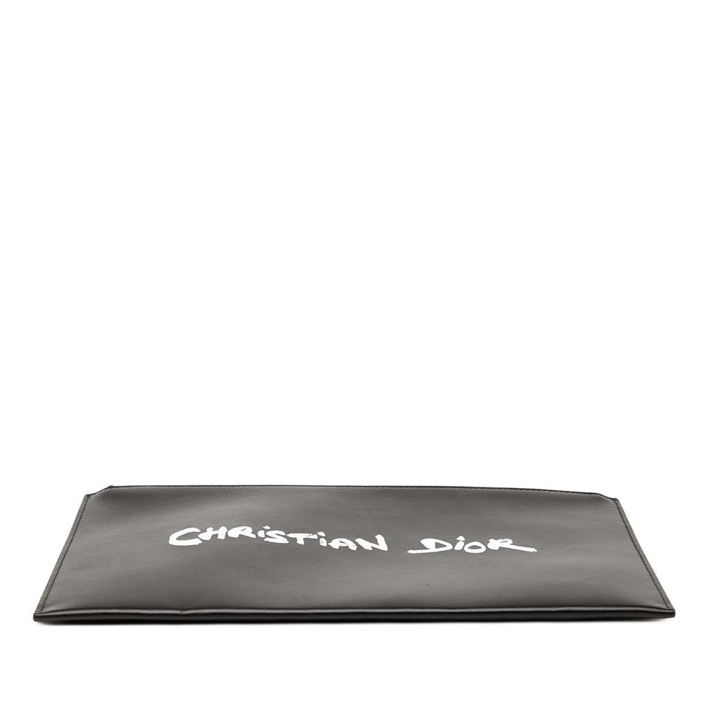 Dior Leather Daily Script Clutch - Image 6