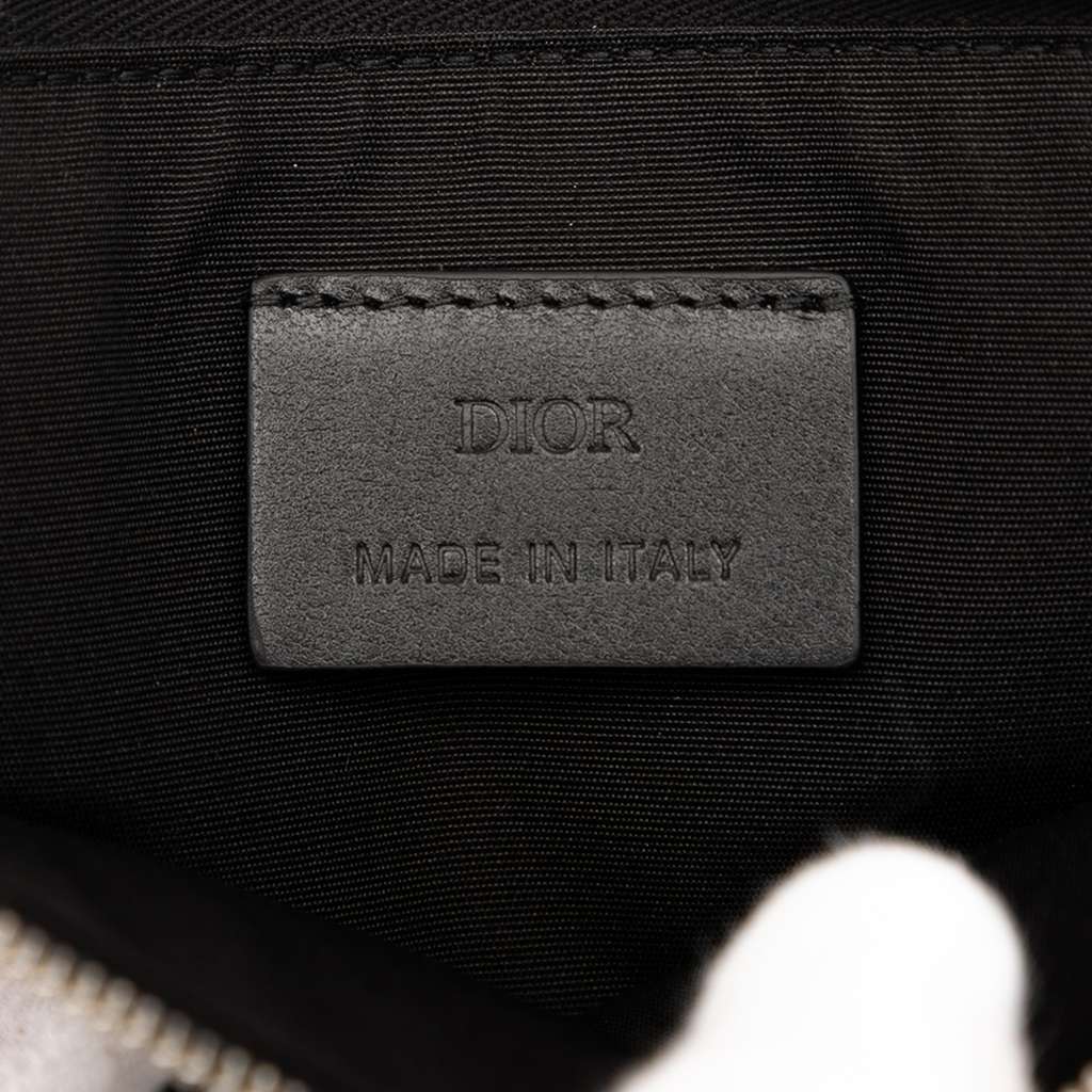 Dior Leather Daily Script Clutch - Side view