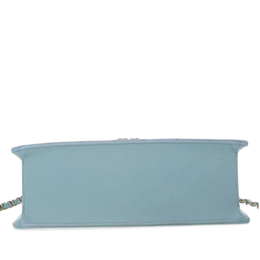 Chanel Medium CC Chevron Calfskin Envelope Flap - 4