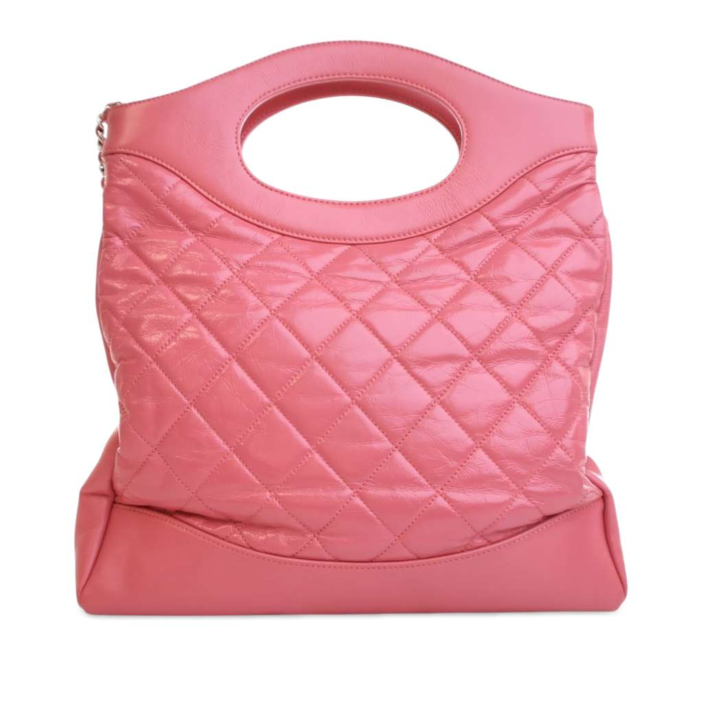 Chanel Small Shiny Aged Calfskin 31 Shopping Bag - Image 6