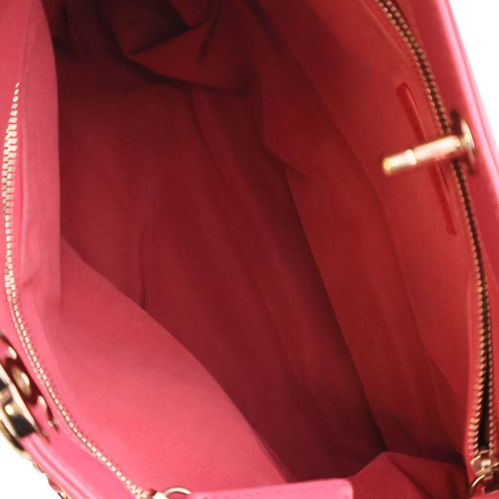 Chanel Small Shiny Aged Calfskin 31 Shopping Bag - Side view