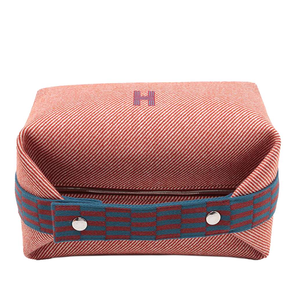 Hermès Large Wool Bride A Brac H Natte Case - Image 6