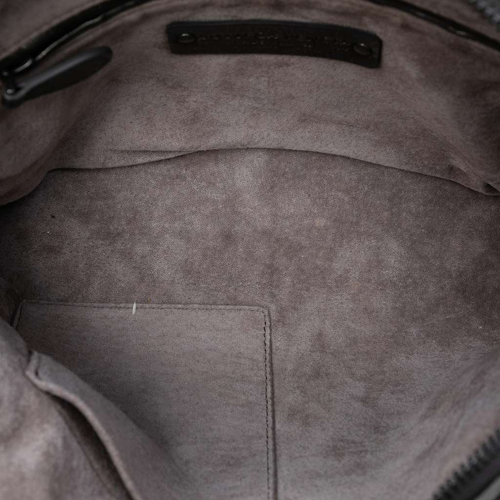 Bottega Veneta Metallic Nappa Intrecciato Nodini Crossbody - 4