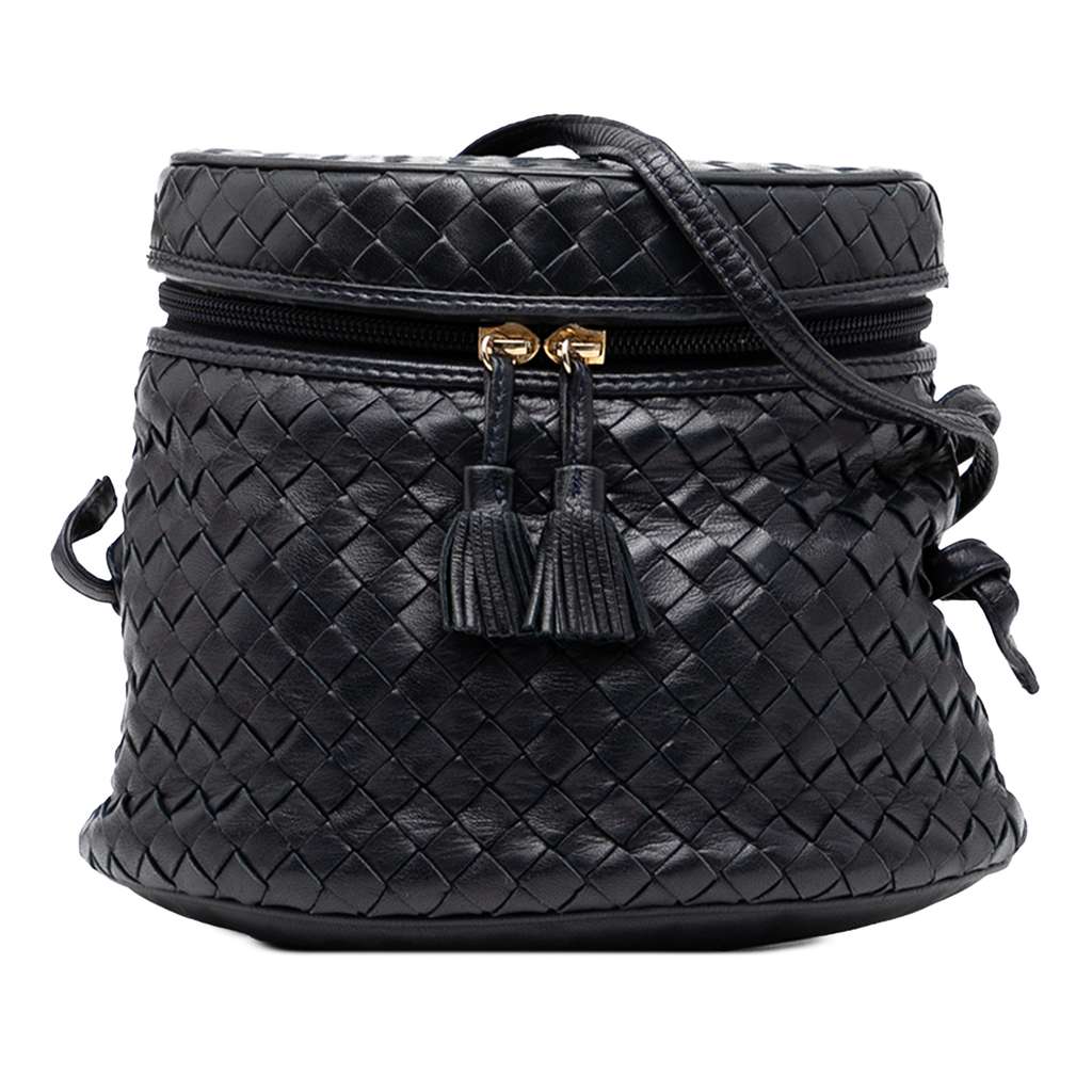 Bottega Veneta Nappa Intrecciato Leather Creel Crossbody