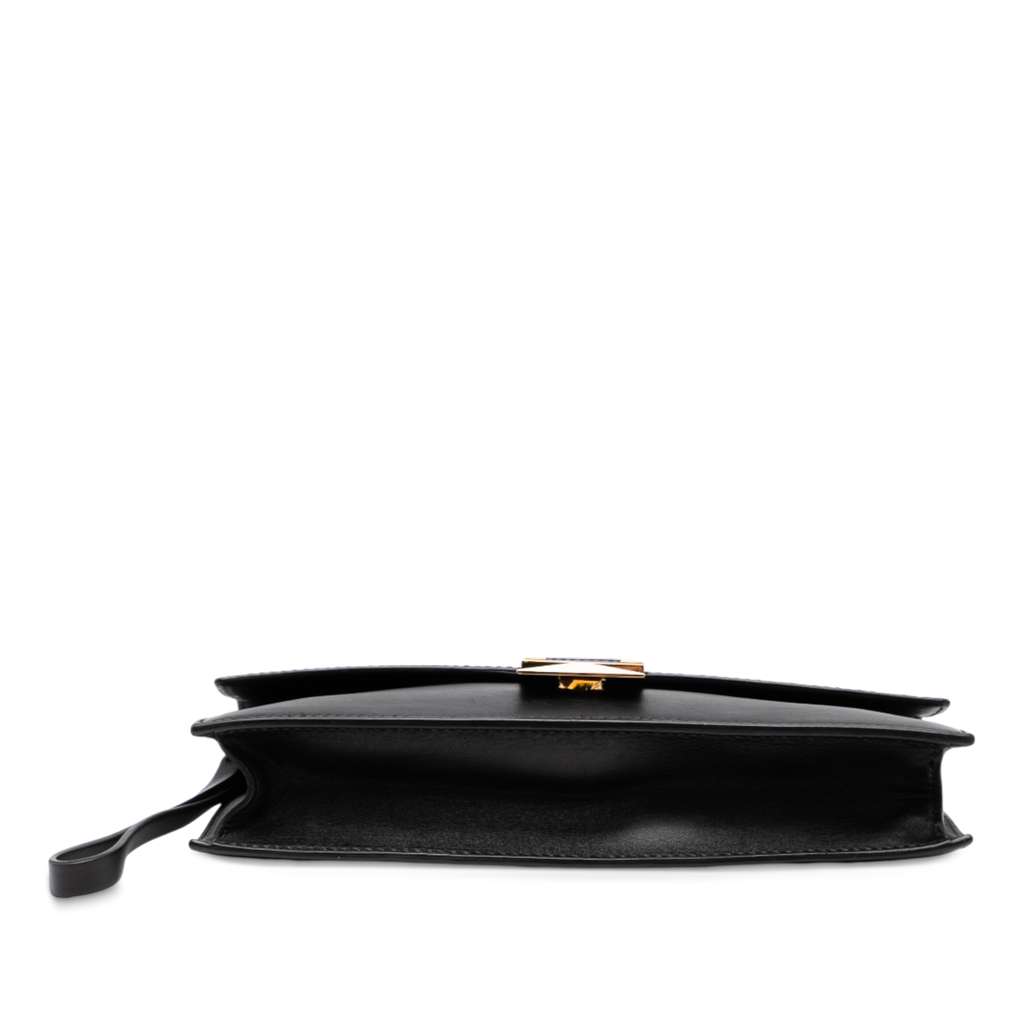 Valentino Calfskin Rockstud Wristlet Clutch - Image 6