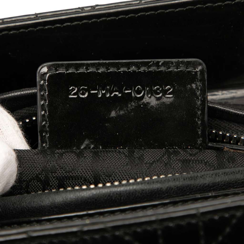 Dior Medium Patent Cannage Lady Dior - Detail 1
