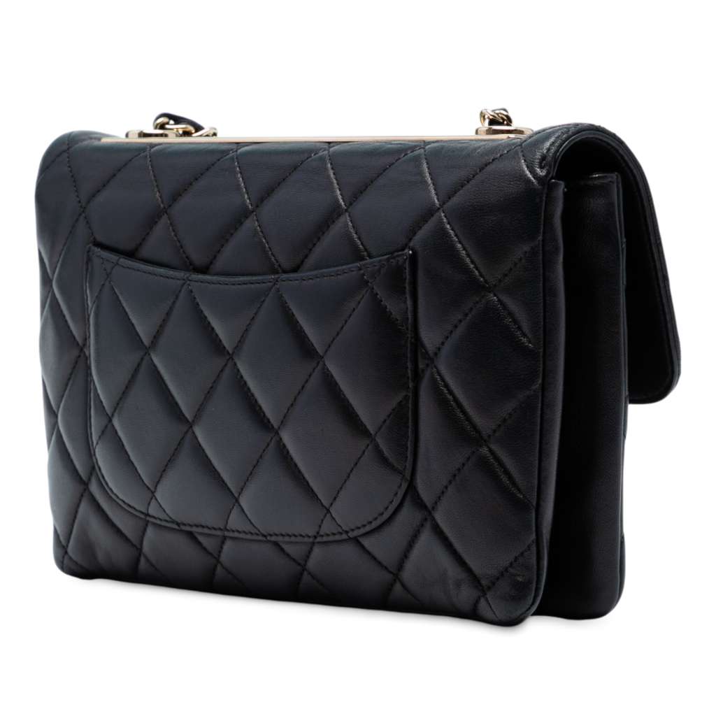 Chanel Medium Quilted Lambskin Trendy CC Flap - Back view