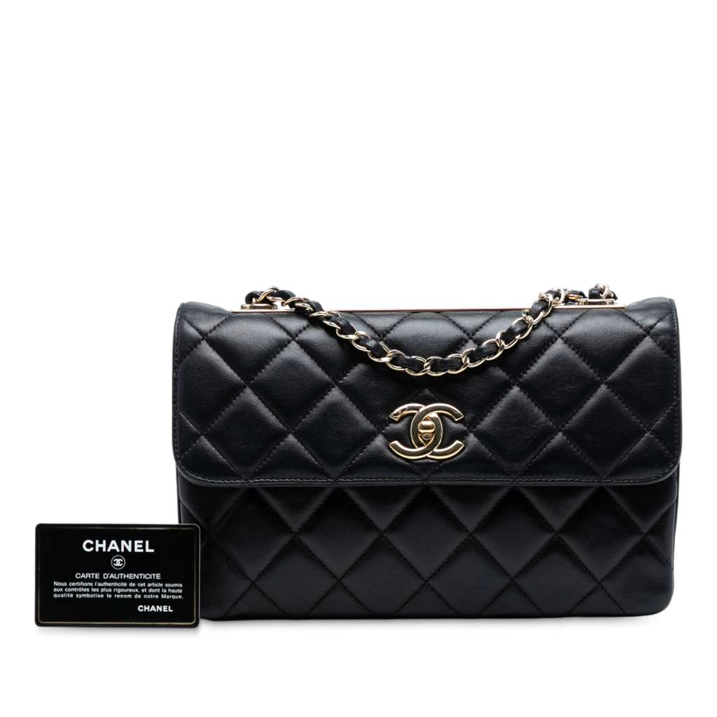 Chanel Medium Quilted Lambskin Trendy CC Flap - Image 11