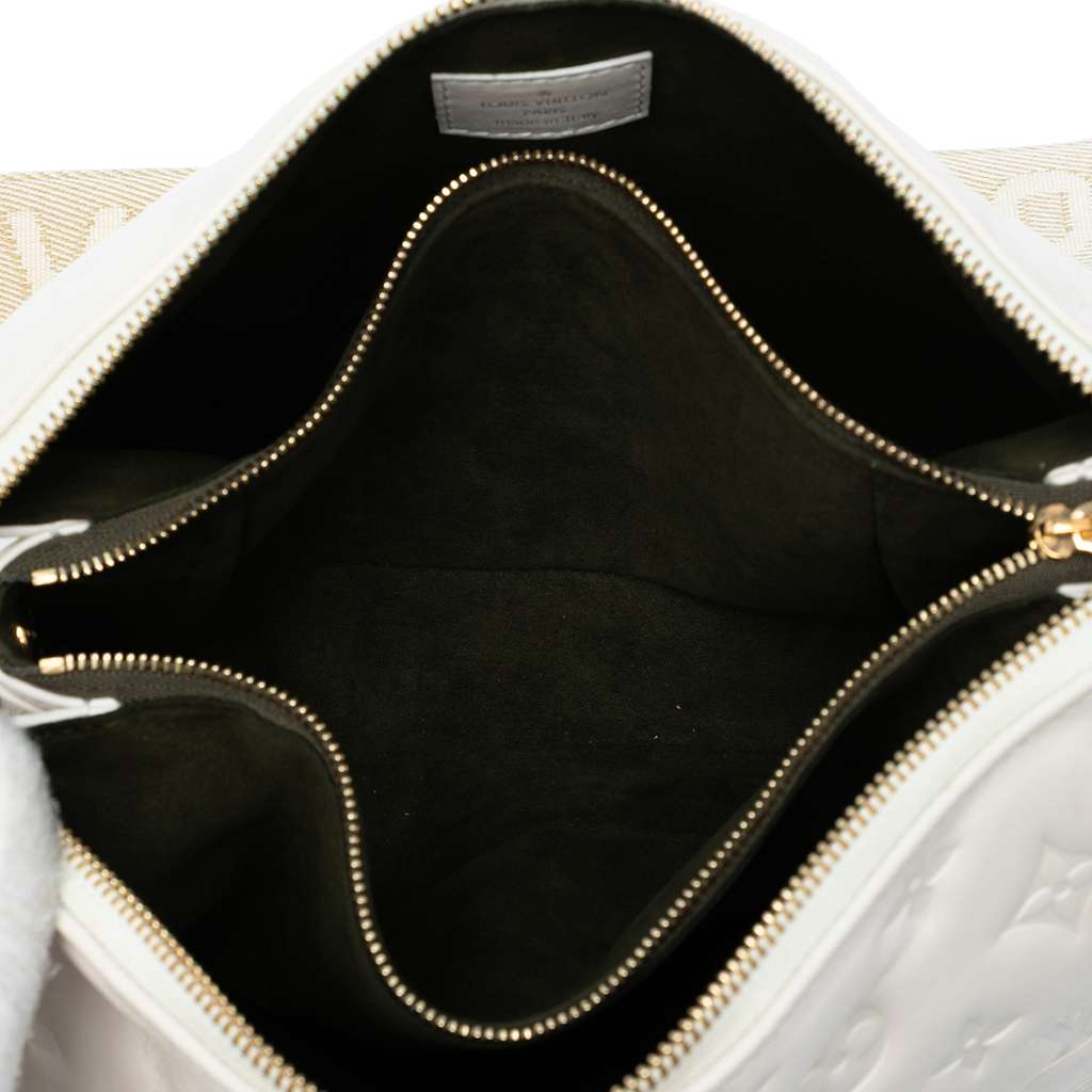 Louis Vuitton Monogram Embossed Puffy Lambskin Coussin PM - 4