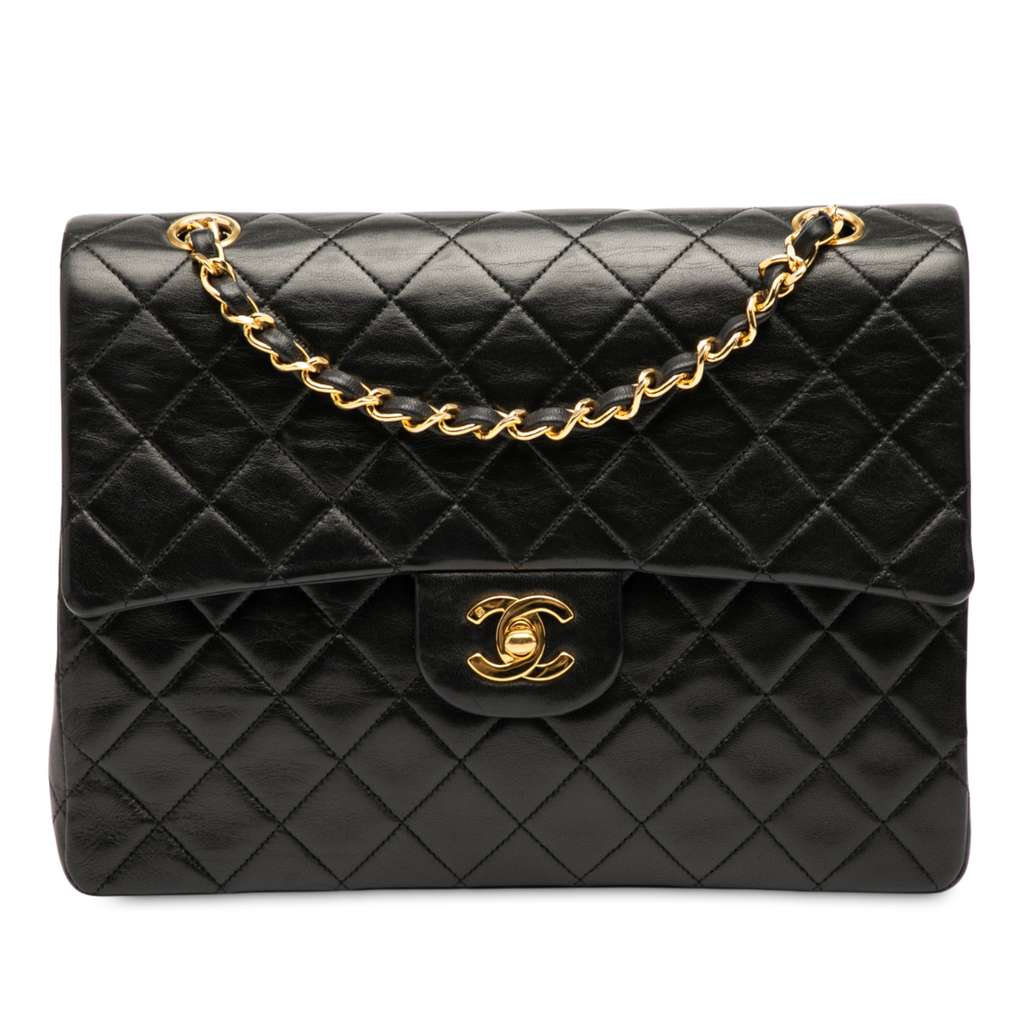 Chanel Medium Tall Classic Lambskin Double Flap