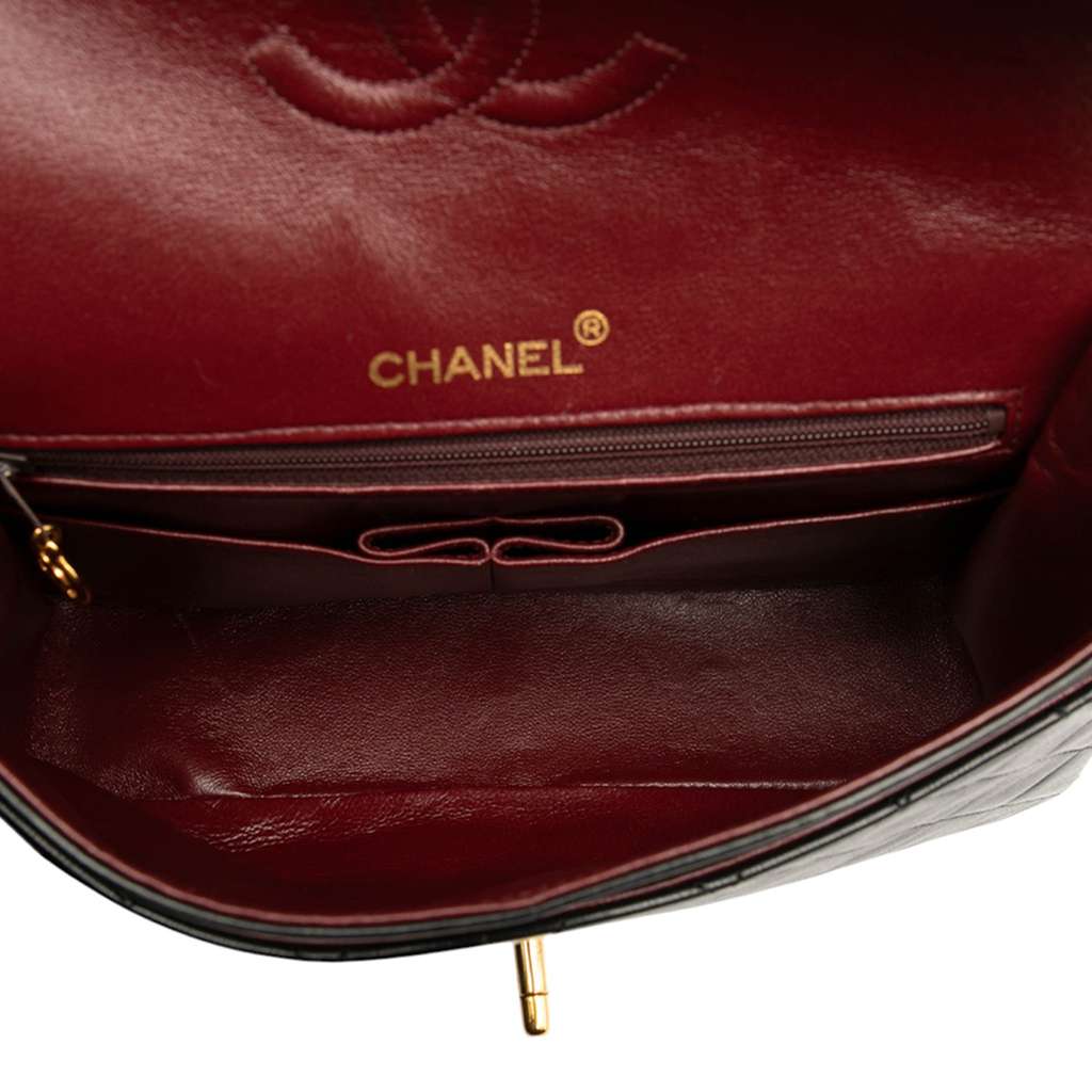Chanel Medium Tall Classic Lambskin Double Flap - 4