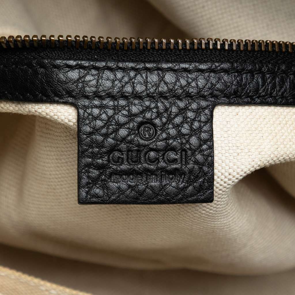 Gucci Medium Leather Ride Top Handle Bag - Side view