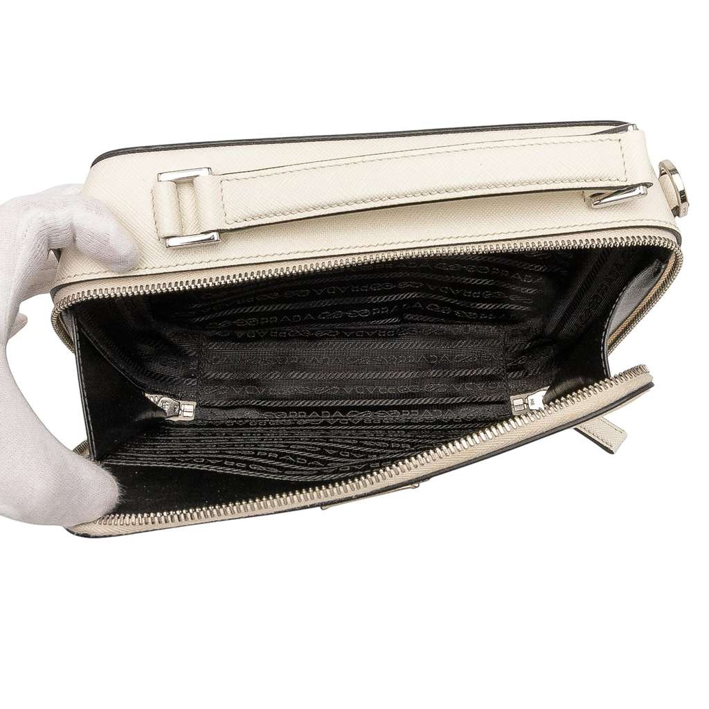 Prada Medium Saffiano Brique Satchel - 4