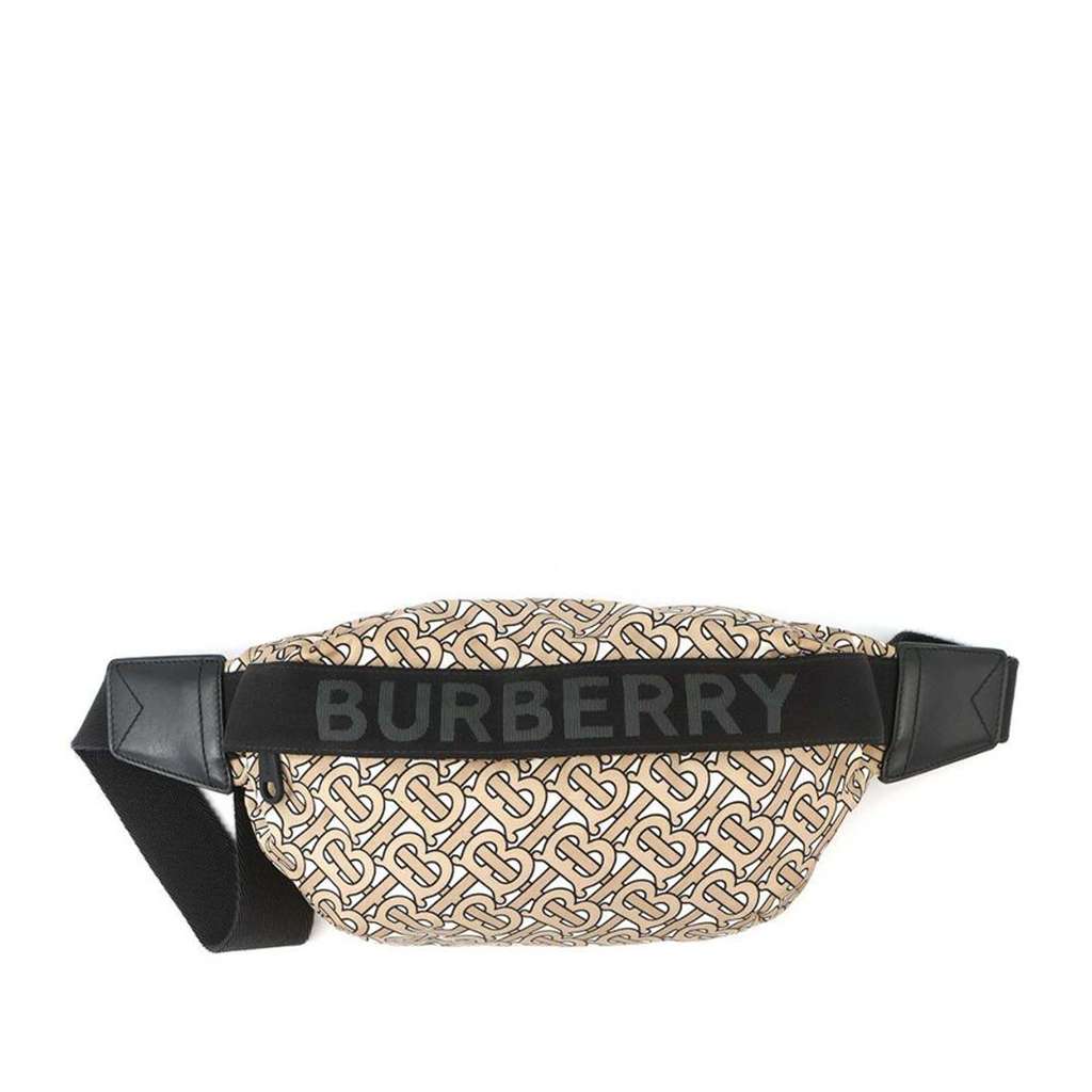 Burberry TB Monogram Nylon Sonny Belt Bag - Back view