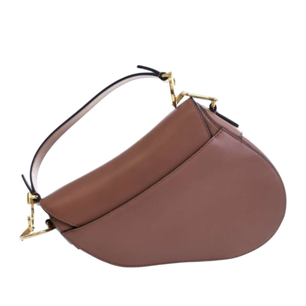 Dior Mini Calfskin Saddle Bag - 3