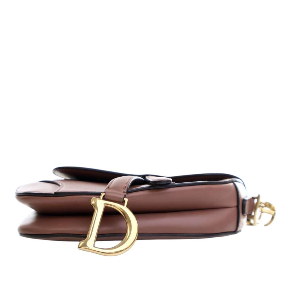Dior Mini Calfskin Saddle Bag - 4