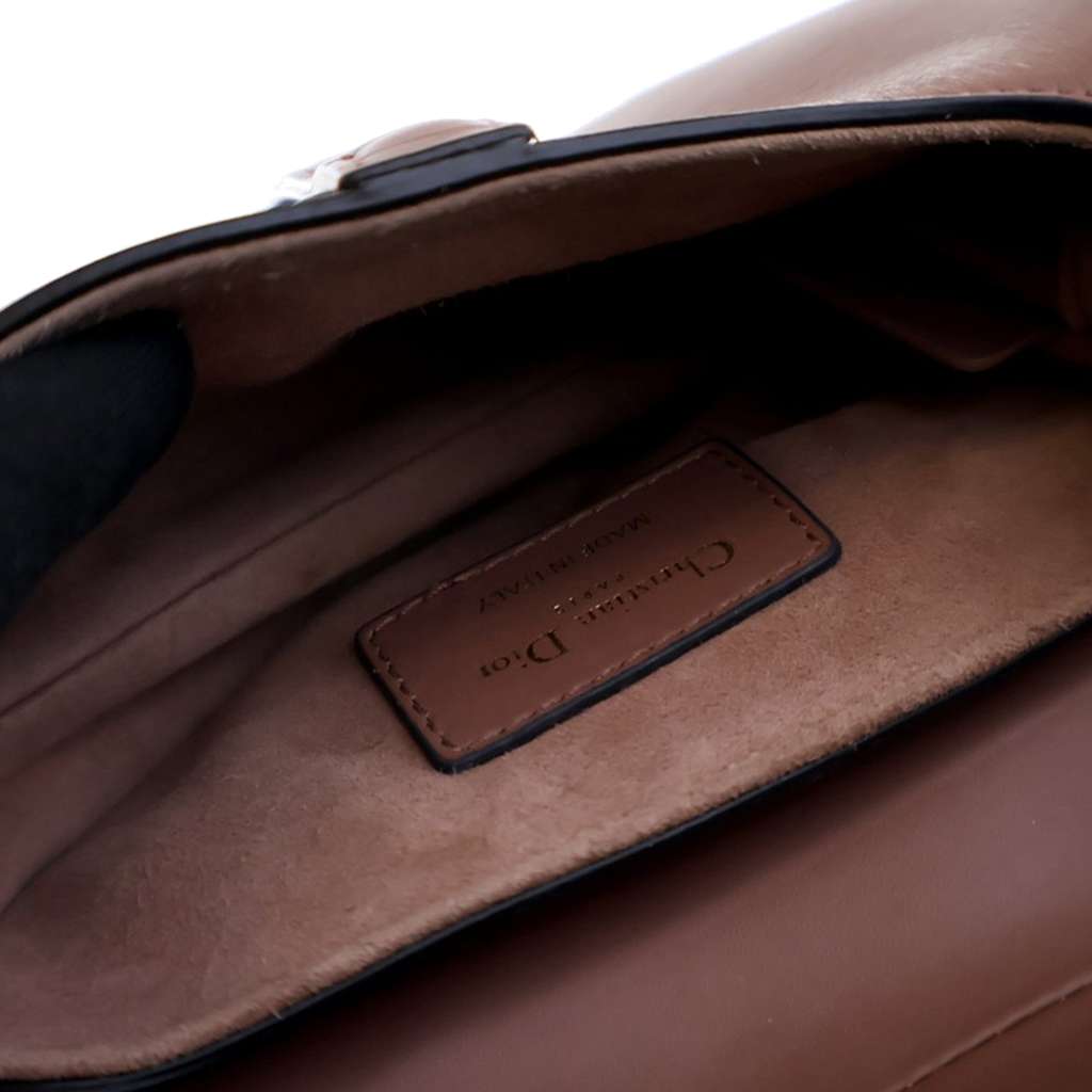 Dior Mini Calfskin Saddle Bag - 5
