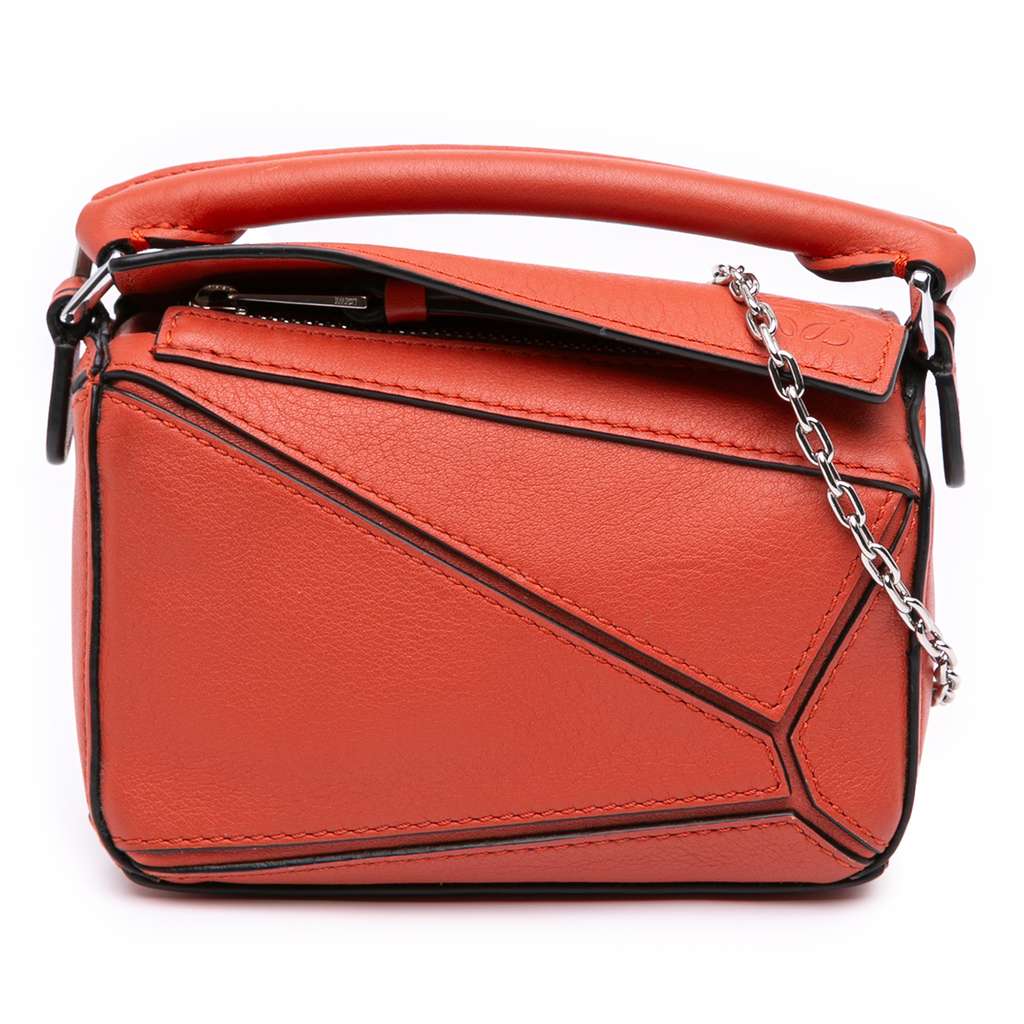 Loewe Nano Calfskin Puzzle Satchel
