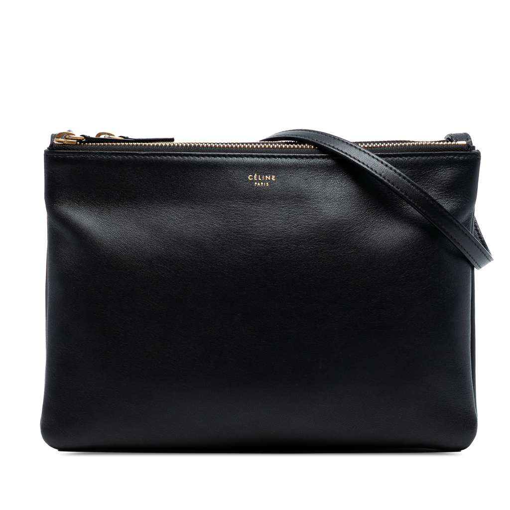 Celine Large Lambskin Trio Crossbody