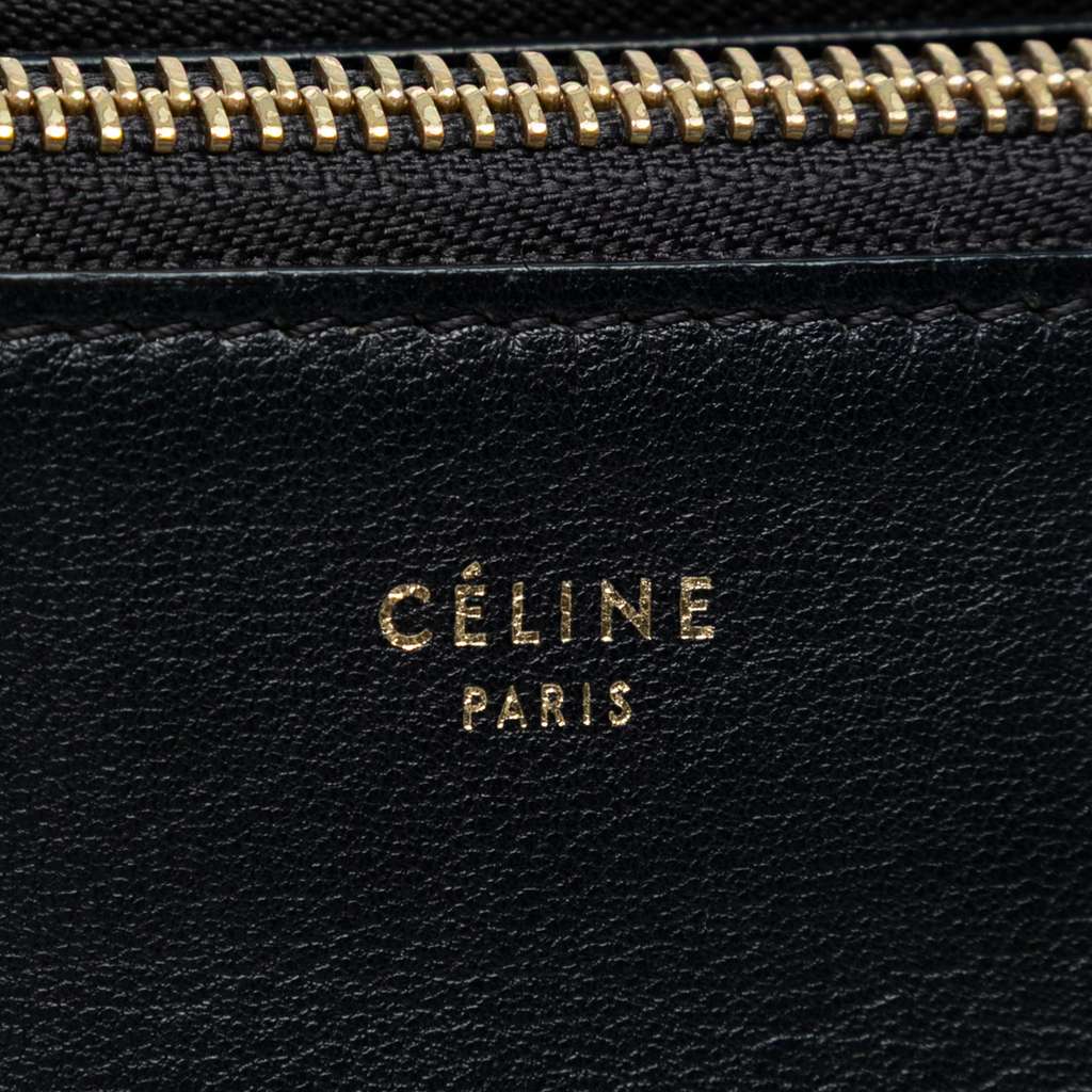 Celine Large Lambskin Trio Crossbody - Side view