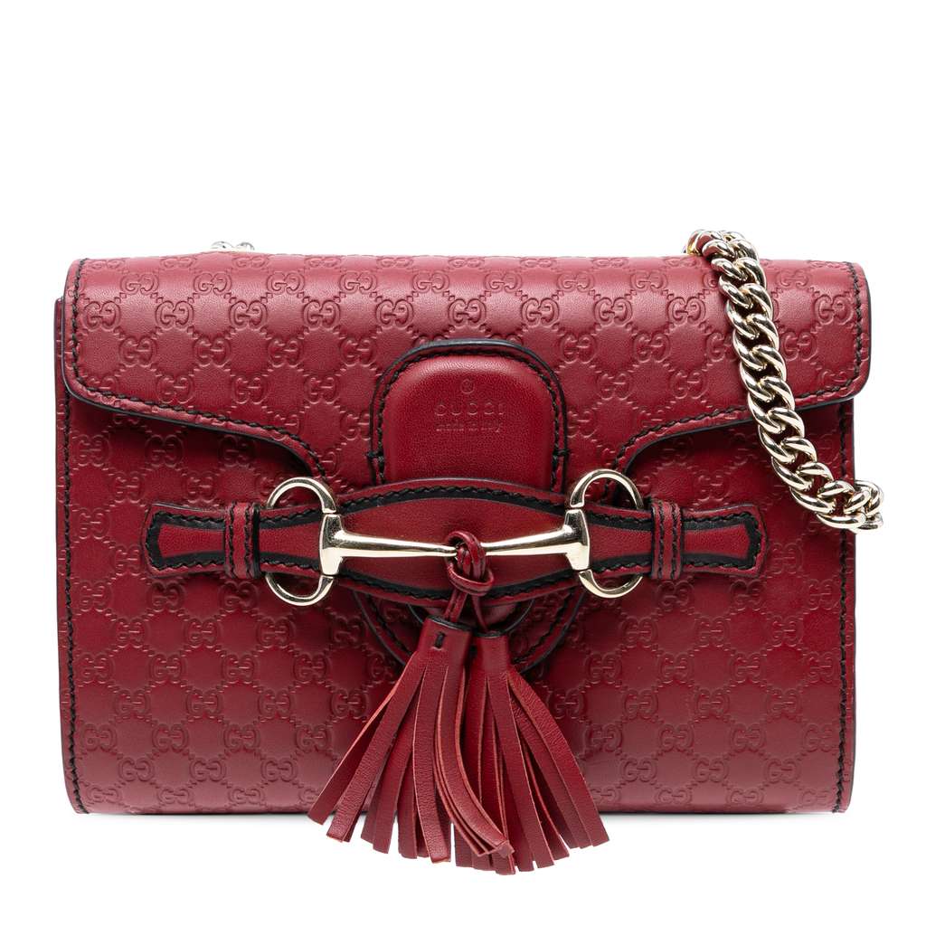 Gucci Mini Microguccissima Emily Crossbody