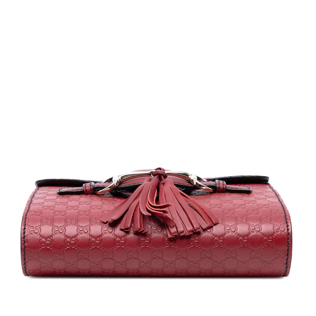 Gucci Mini Microguccissima Emily Crossbody - Image 6