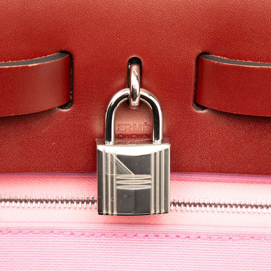 Hermès Toile Herbag Zip Retourne Verso 31 - Detail 2