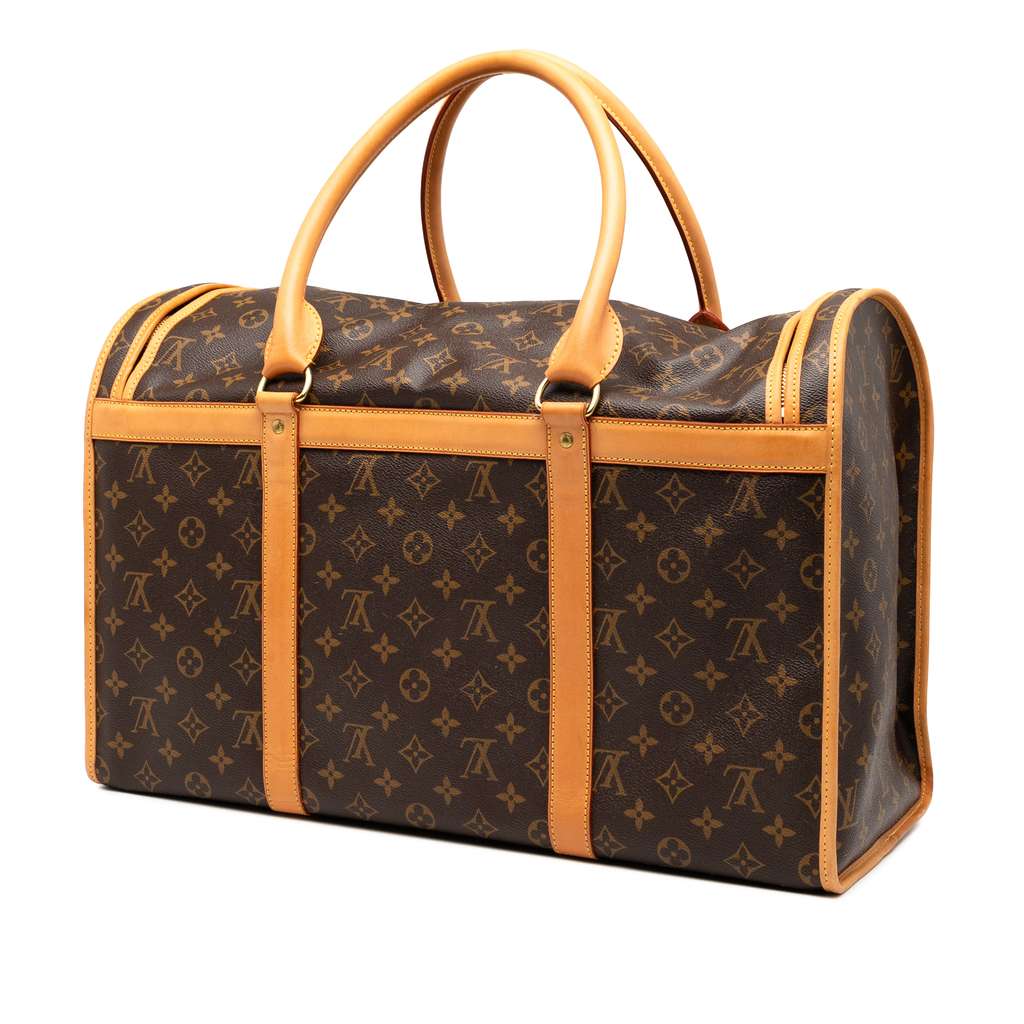 Louis Vuitton Monogram Sac Chien Pet Carrier 50 - Back view