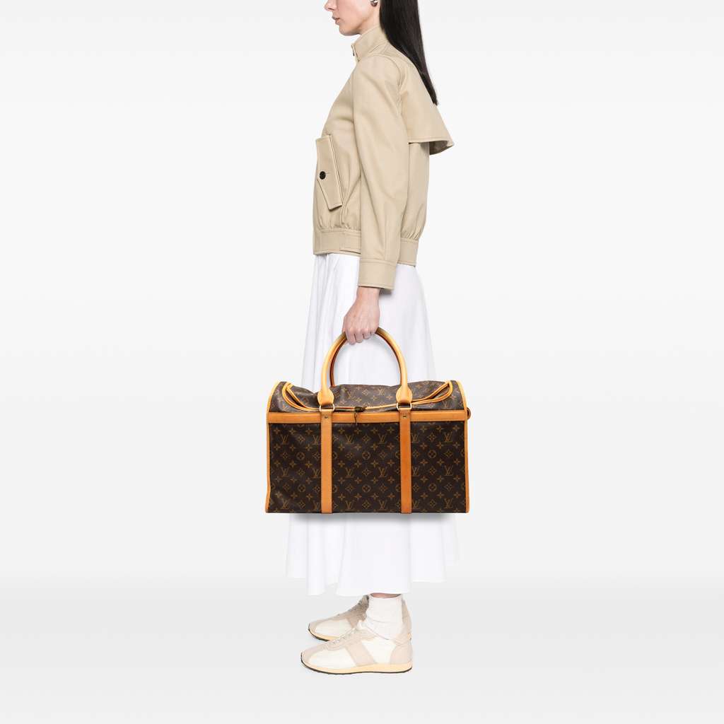 Louis Vuitton Monogram Sac Chien Pet Carrier 50 - Image 10